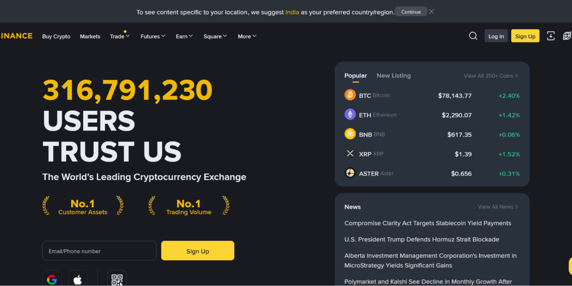 Binance in 2026